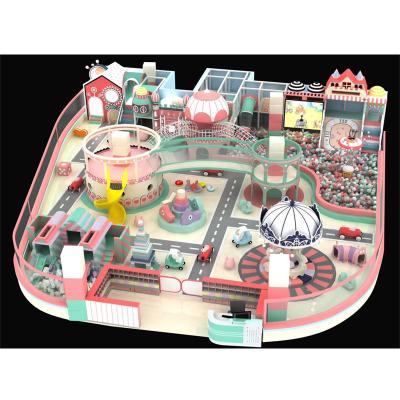 China Play soft soft and safe indoor children city china commerical attractive commercial playground for garden for sale