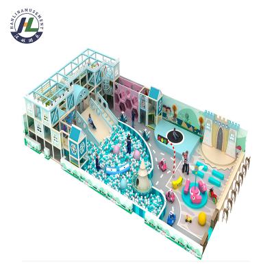 China Durable soft and safe kids playset equipment commerical trend in luxury indoor playground for party for sale