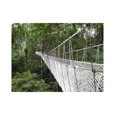 China Plaground; Park ; The water ; Valley original factory made outdoor rope bridge for sale suspension net bridge for sale