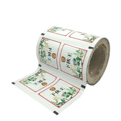 China Moisture Proof Gravure Printing Multilayer Wrapping Film Roll Wholesale 1500m For Electuary And Food Wrap Film Rolling for sale