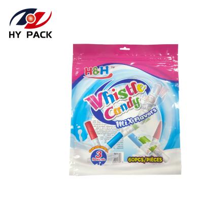 China 2021 New Safety Design Custom Printed Disposable Heat Seal Plastic Food Bag For Candy Packaging for sale