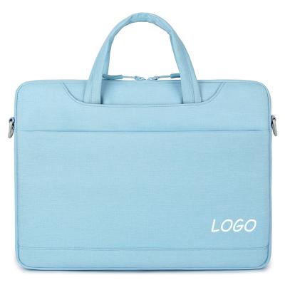 China Newest Fashinable Low MOQ Waterproof Custom Men's Office Laptop Bag New Notebook Briefcase Shoulder Bag Portable Laptop Bag for sale