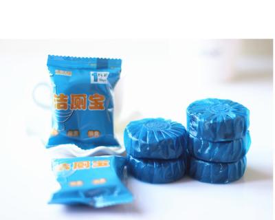 China Sustainable Package Blue Automatic Toilet Bowl Cleaner Tablets Nottle Plastic Toilet Bowl Cleaner Tablet for sale