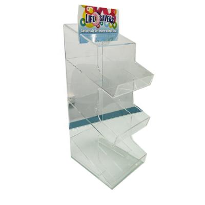 China Supermaerket Display Customer High Quality Transparent Perspex Acrylic Display Counter For Retail Sales for sale