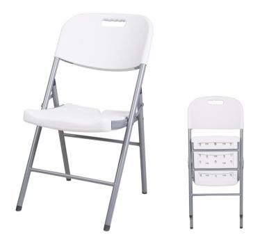 China 45 x 50 x 88cm Modern Plastic HDPE Folding Chair Panel Bench Chair for sale