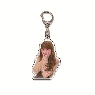 China Key Chain Acrylic Double Sided Pendant Accessories Around BLACKPINK Celebrity Members Cheer kpop Supplier for sale