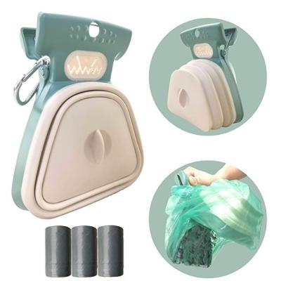 China Sustainable Dog Poop Bags Eco Friendly Dog Waste Bags Dispenser Outdoor / Degradable Dog Excrement Bags for sale