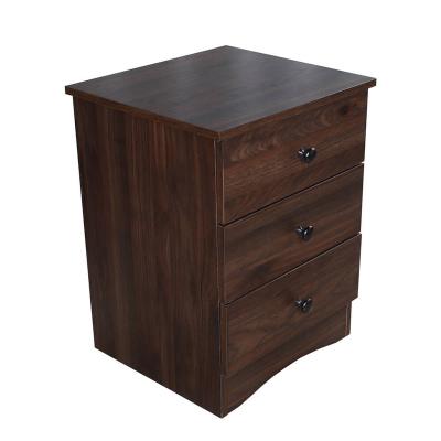 China 3 Drawer Convertible Modern Wooden Cabinet Nightstand Bedside Table Clear Bedroom Nightstand For Wholesale for sale