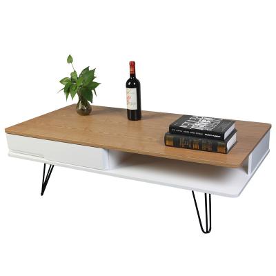 China Modern modern smart stone top for sturdy coffee table construction oak side table for wholesale for sale