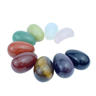 China / Yoni Eggs Natural Jade Semi-precious Egg Ladies Rose Quartz Pelvic Muscle Training Pendant for sale