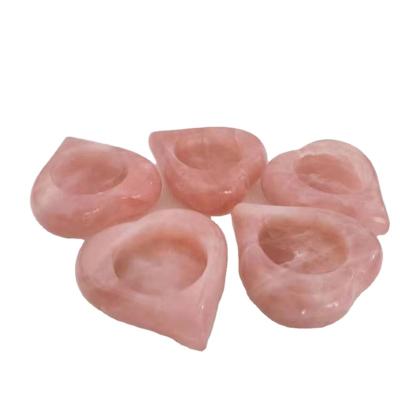 China High Quality Pink Face Beauty Skin Massage Tools Scraping Stone Rose Quartz Safety Scratch Assurance for sale