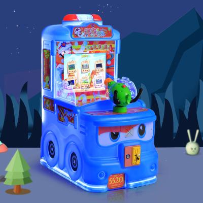 China New Design 19 Inch HD LCD Screen Cartoon Car Image Video Game City Arcade Coin Operated Shooting Video Game Machine For Shopping Mall for sale