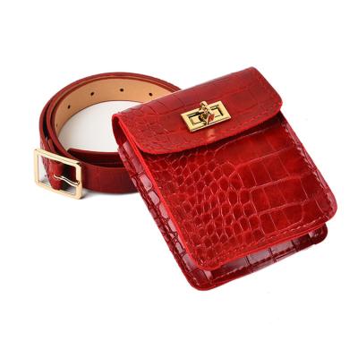 China New Vintage New Model PU Belt Bag Attractive Internet Celebrity Product Fashion Trend Women's Belt Bag for sale