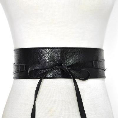 China Hot Selling PU Design Wedding PU Belt China Fashion Woman Beautiful PU Wide Belt for sale