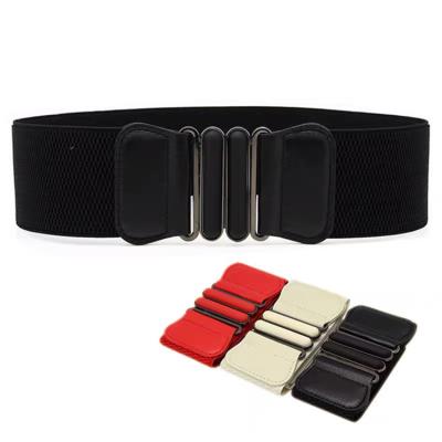 China 2021 simple and soft fabric women's dress belt high quality low elastic elastic price belt for sale