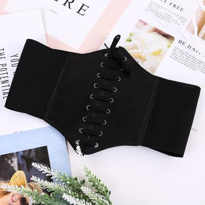 China PU+Elastic European and American style wide elastic waistband good quality wholesale elastic waistband for sale