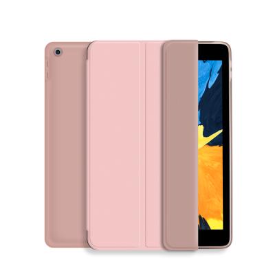 China Slim Fashionable Triple Shockproof TPU Smart Case 10.2 Inch Stand Case For iPad Case 10.2 7th 8th Generation for sale