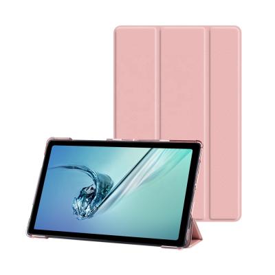 China Slim Fashionable Triple Magnetic Stand Flip Case For Samsung Galaxy Tablet Cover Tab A7 Case Cover for sale