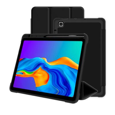 China Auto Sleep/Wake For Samsung tab s6 lite 10.4 Case 10.4Inch Case With Built-in S Pencil Slot Soft TPU Cover for sale