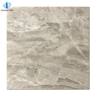 China Modern Glazed Polished Gray Series Carpet Tiles Floor Marble Texture Porcelain Tile 60x60cm OSCK6Y040PA for sale