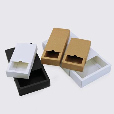 China Design Recyclable Matchbox Style Reusable Recycle Kraft Special Foldable Gift Box Paper Custom Packaging for sale