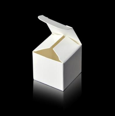 China Recyclable Cosmetic Packaging Box Customized Matte White Folding Box Printing Advanced Cream Packaging Box for sale