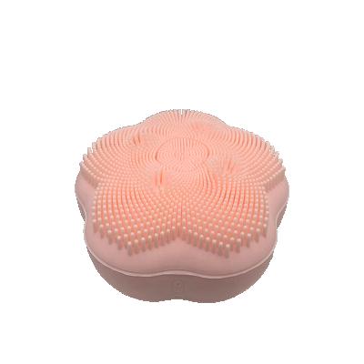 China Hot Custom 2021 Women Beauty Products Ultrasonic Electric Silicone Face Skin Care Tools DEEP CLEANSING Facial Cleansing Brush for sale