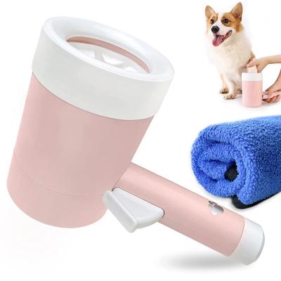 China Wholesale Manufacturer Pet Feet Cup Remover Dog Paw Washing Stocked Cleaning Remover for sale