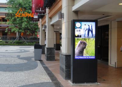 China Free Standing Electronic Advertising Digital Sinage Displays High Resolution for sale