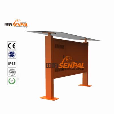 China 49 Inch Digital Signage Kiosk Outdoor LCD Monitor With Information Release System for sale