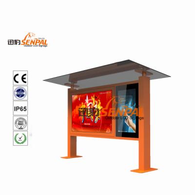 China Full Color Digital Signage Outdoor Displays , Outdoor Electronic Signage High Contrast for sale