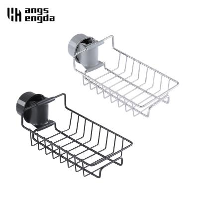 China Stainless Steel Rack Faucet Rack Dish Cloth Dry Finishing Dry Rack Pool Cloth Storage Drain Rack for sale