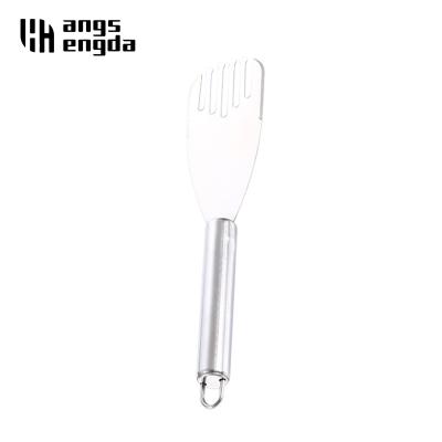 China Amazon Stainless Steel Vegetable Cutter Noodle Spatula Universal Hot Cooking Mixing Spatula Universal for sale