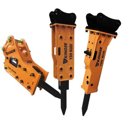 China Construction Works KINGER YDHB680 Excavator Side Type Hydraulic Breaker Hammer for sale