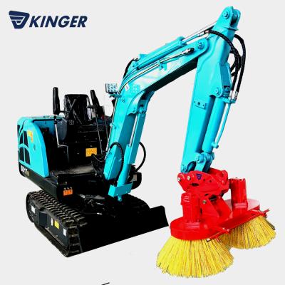 China PP sweeping brush for excavator for sale