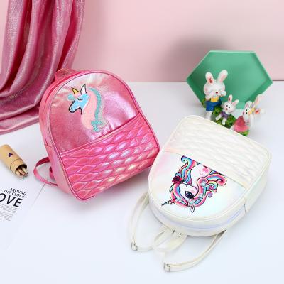 China Unicorn School Bag Others Fashion Large Capacity Travel Laser Fish Scale Backpack Shiny Children Leisure for sale