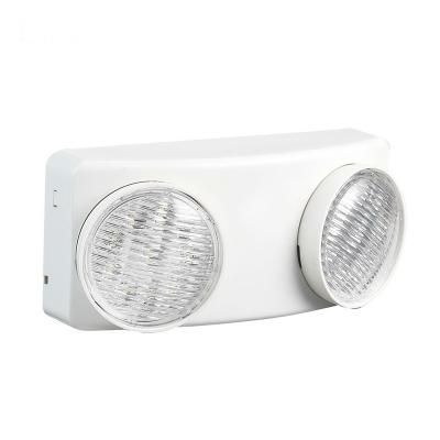 China For Commercial Construction Emergency Exit Double Head Light UL Certified Long Duration Time Emergency Light for sale