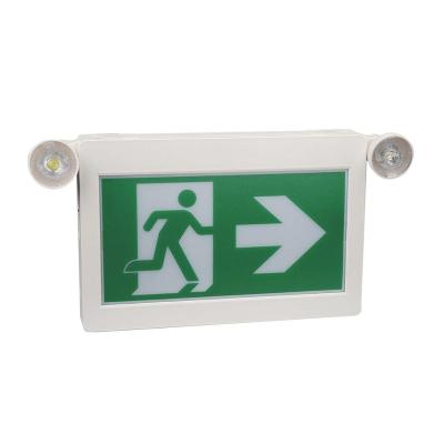 China Power Failure CSA CUL Listed Remote Able Combo Emergency Man Current Exit Sign for sale