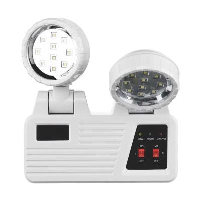 China High Lumen Power Failure Dual Head LED Emergency Light for sale