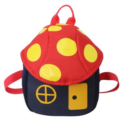 China 2022 Everyday Life Mushroom Cartoon Fashionable Custom Children Kids School Bags Backpack for sale