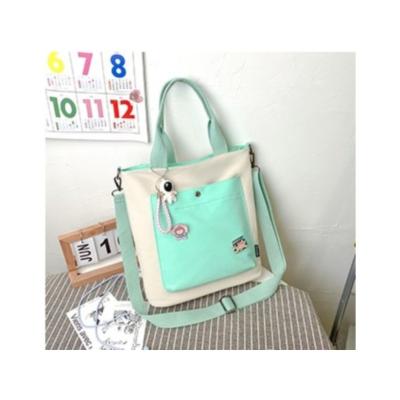 China Fashion Colors Nylon Shopping Tote Bag For Boys Outdoor Canvas Bag For Teens for sale