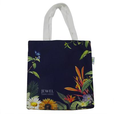 China Reusable Custom Logo New Design Durable Shopping Recyclable canvas bag organic cotton tote bag small tote bag for sale