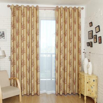 China High Quality Classic Blackout Living Room Jacquard Bedroom Window Curtain for sale