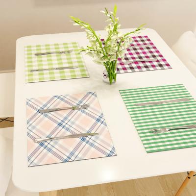 China Viable Printed Table Mats Placemat Factory Hot Selling Restaurant Dining Mat Placemats For Kitchen for sale