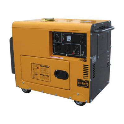 China KONGKA 5kw 6kw 7kw 5kva 6kva 7kva 8kva portable silent diesel generator 920*520*740mm for sale