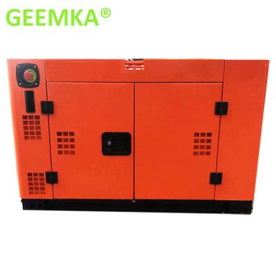 China Hot Sale 60hz 110/220V 12KW 15KVA Three Phase Silent Type Diesel Generator KK15000S for sale