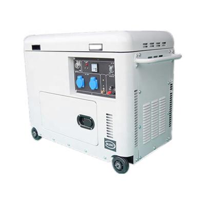 China Sale Single Phase Hot Air Cooling Diesel 1 KW KK6500S (Roll Cylinder 6KVA Generator 5 Type) for sale