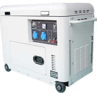 China 950*600*800 Power Air Cooling Portable General Diesel Generator Set 6kw for sale