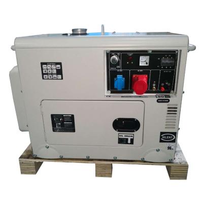 China Air Cooled GEEMKA 6-8KW Chongqing Stable Dynamo Large Diesel Generators KK7500S (Normal Type) for sale