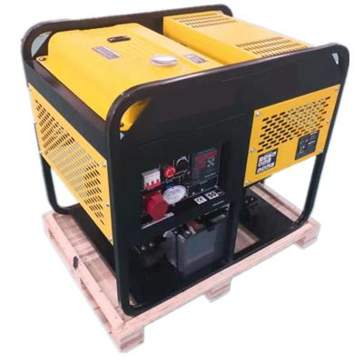 China OEM factory price 10kw 10kva 13kw 15kva 2 cylinder air cooling diesel generator 1010*760*1050 for sale